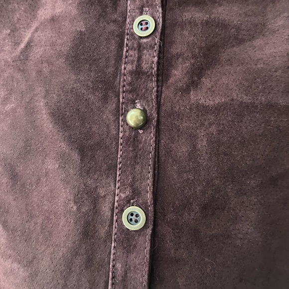 Beautiful genuine suede skirt - Picture 9 of 11